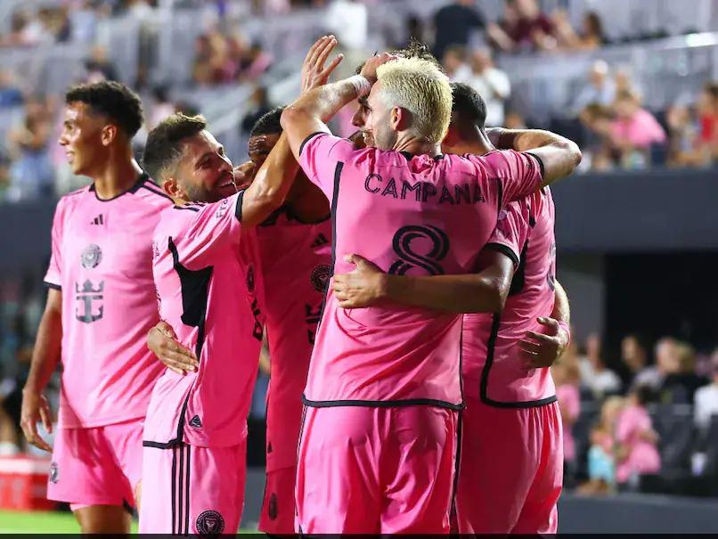 Inter Miami Defending Champs Ousted by Crew in Leagues Cup without Lionel Messi