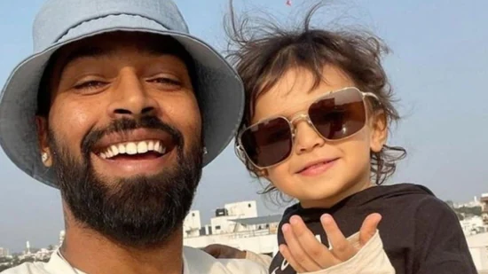 Reunion of Hardik Pandya and son Agastya after divorce with Natasa Stankovic captured in heartwarming video