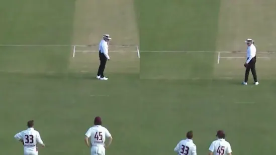 The perplexing fielding tactics of Marnus Labuschagne perplex umpire and commentators