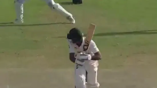 Pakistan's Noman Ali impresses with perfectly-timed flick, jokingly says 'tere bhai ne Lara ki tarah maara' on stump-mic