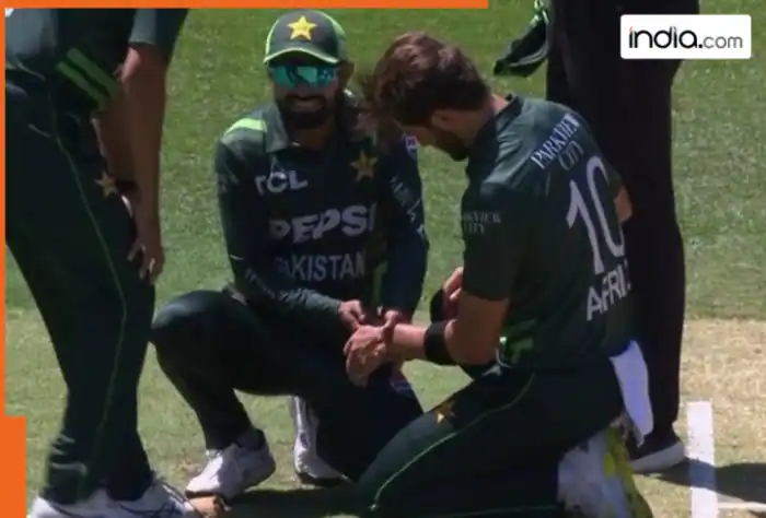 Babar Azam's Impressive Doctor Act Shocks Everyone as Shaheen Afridi Suffers Thumb Injury during Perth ODI against Australia