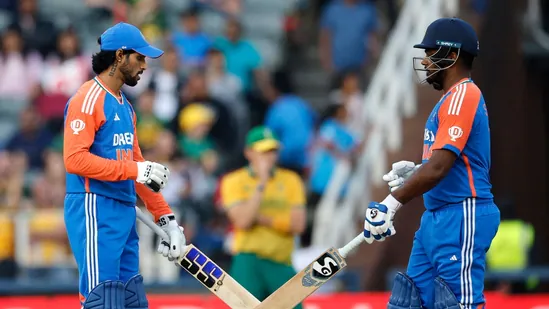 Sanju Samson and Tilak Varma rewrite record books as South Africa overwhelmed in 4th T20I