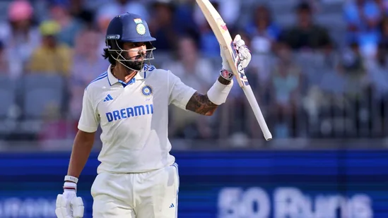 KL Rahul's Resilience Shines Through as he Silences Doubts and Critics with a Stellar Fifty in 1st Test