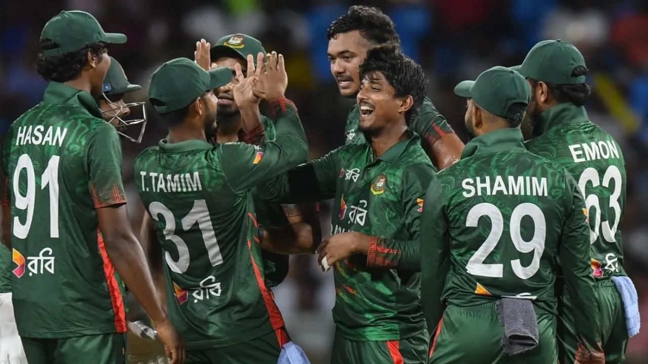 Mahmud's Last Over Heroics Help Bangladesh Survive Powell's Blitz