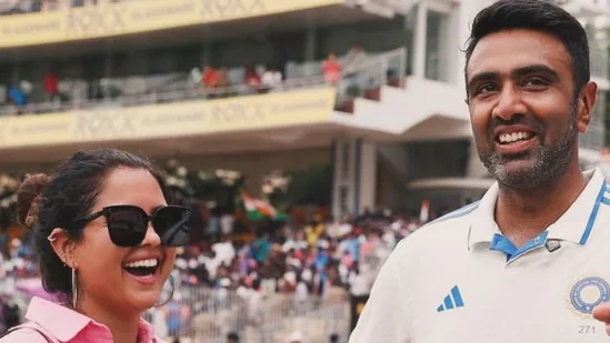 Ashwin's wife pays an emotional tribute following his retirement: 'Let go of the weight of carrying you'